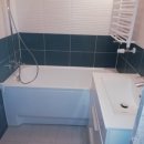 Fürdőszoba teljeskörű felújítás hidegburkolás